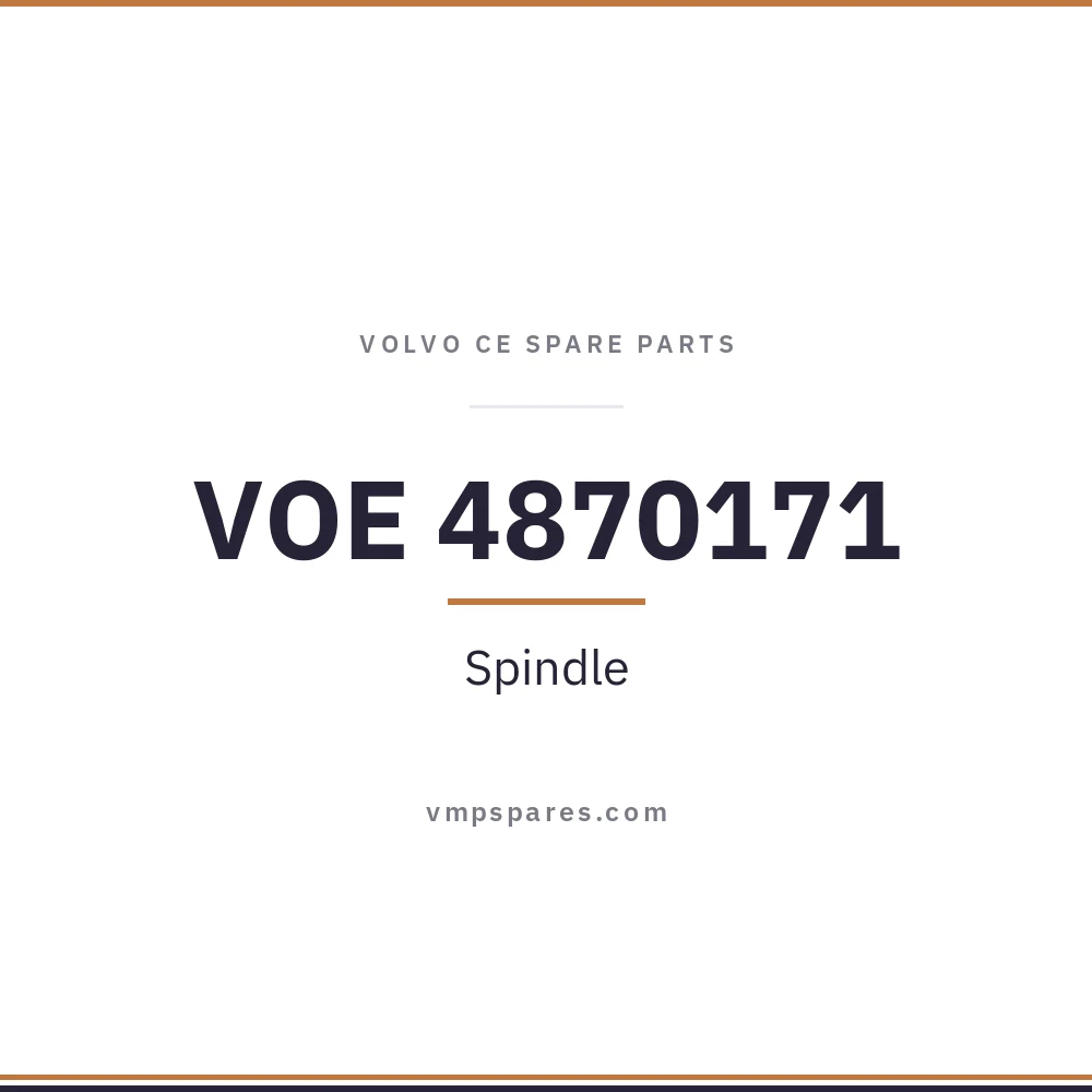 VOE 4870171 – Spindle