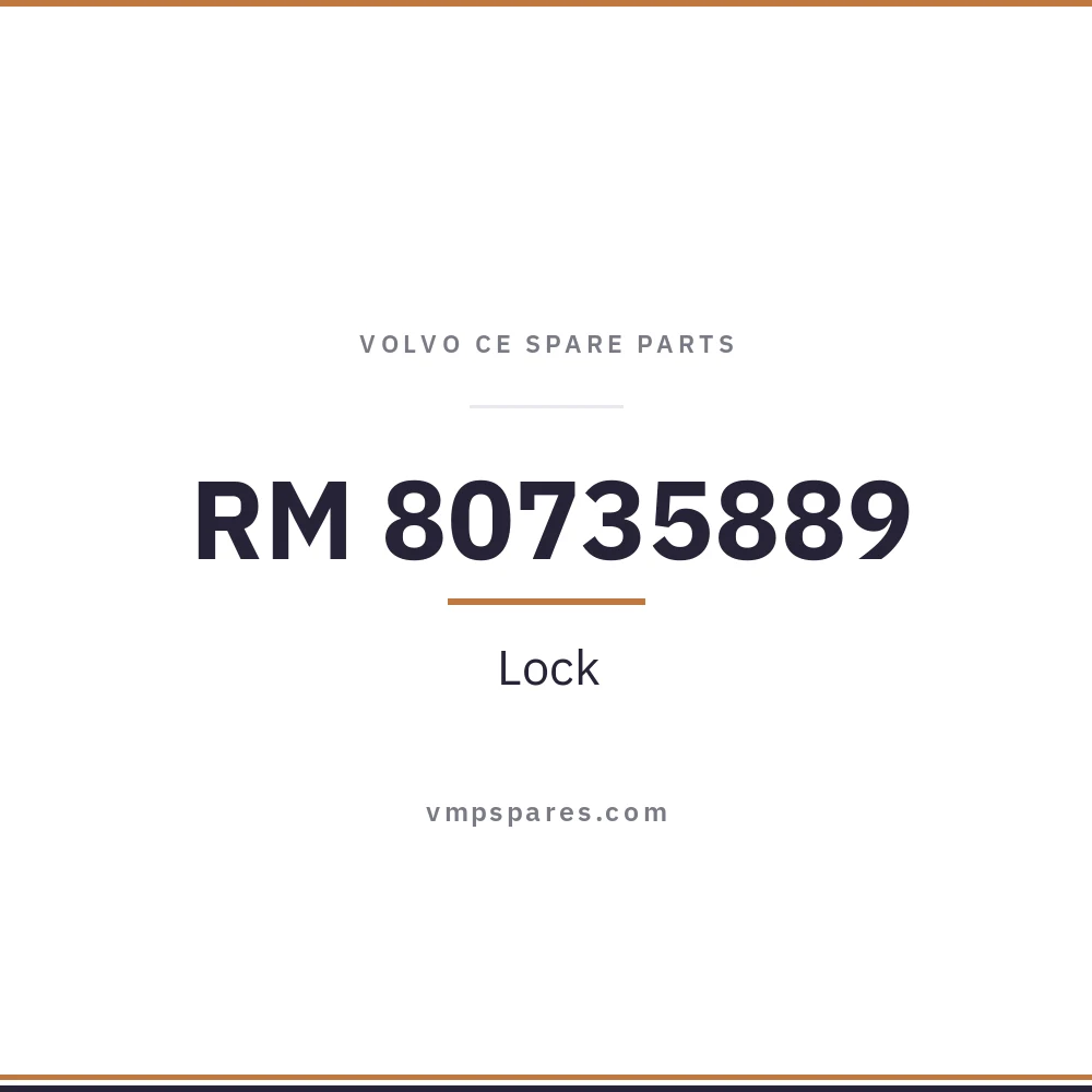 RM 80735889 – Lock