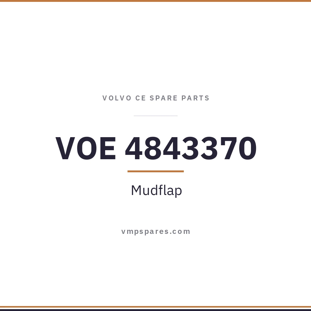 VOE 4843370 – Mudflap