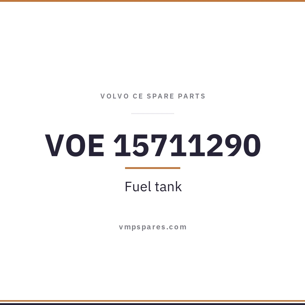 VOE 15711290 – Fuel tank