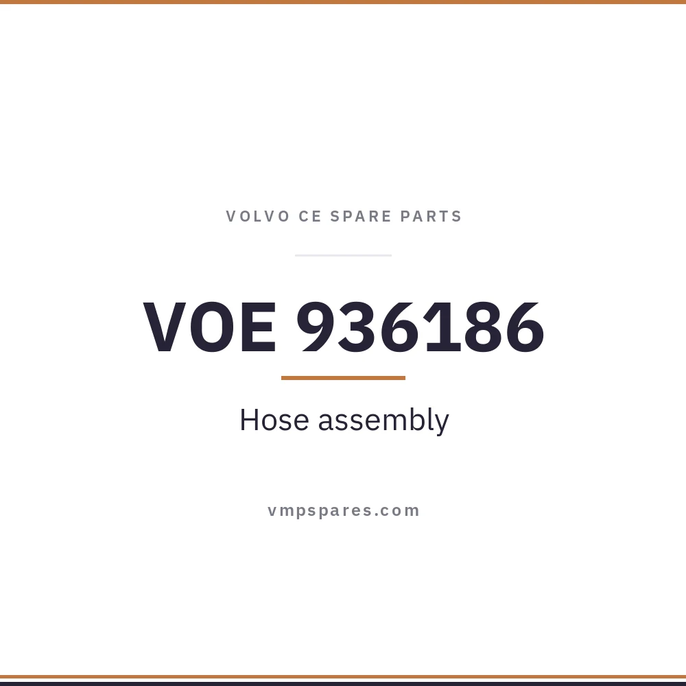 VOE 936186 – Hose assembly