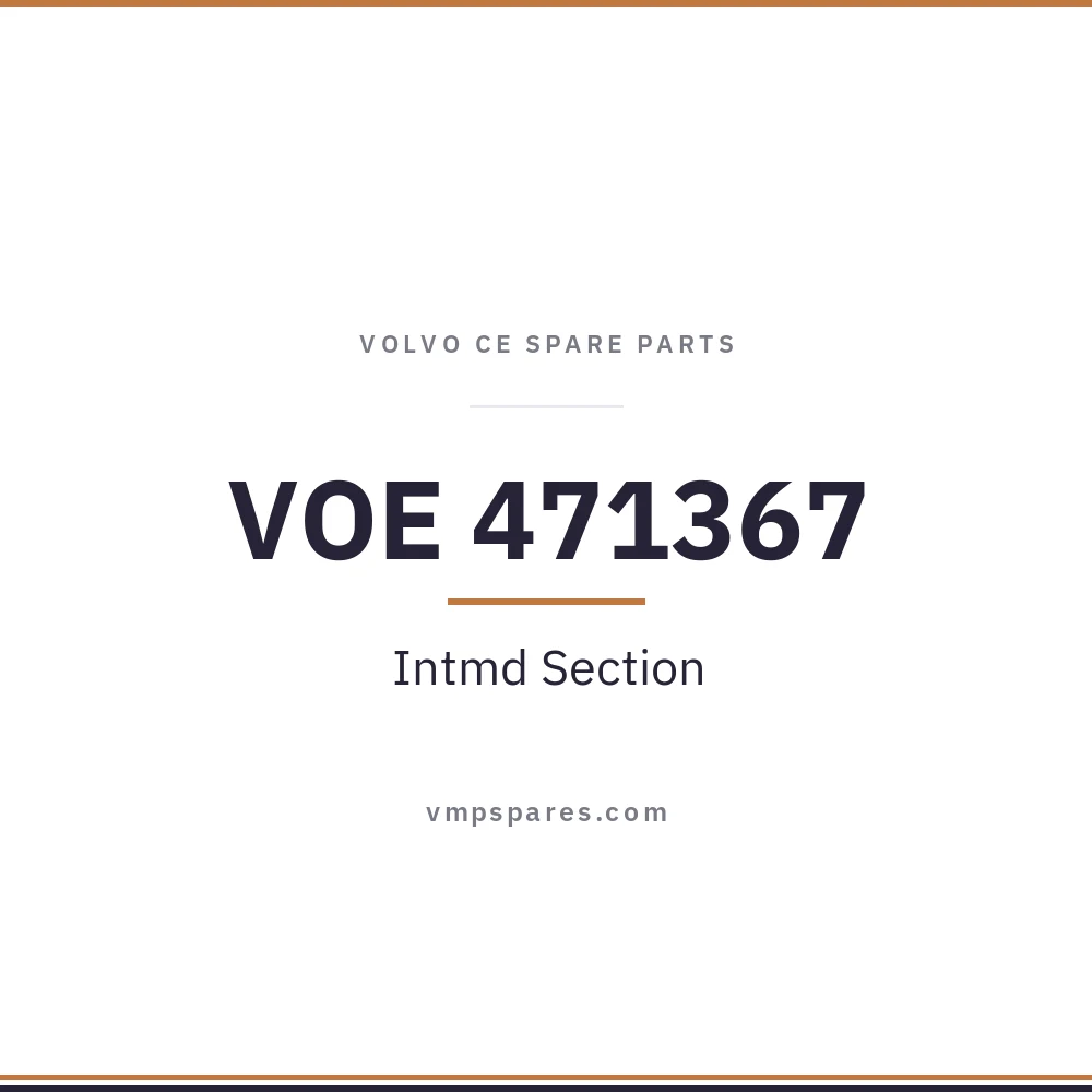 VOE 471367 – Intmd Section