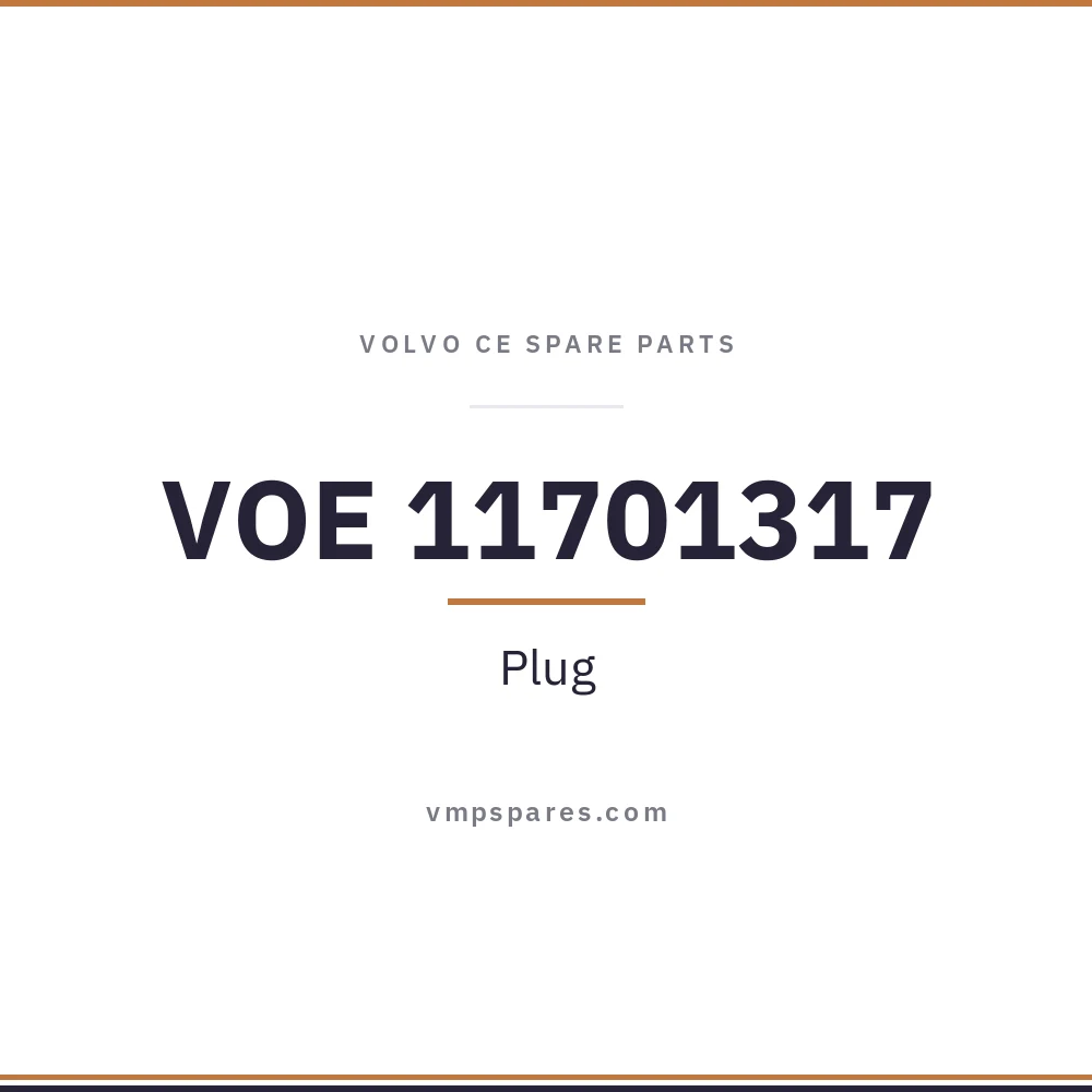 VOE 11701317 – Plug