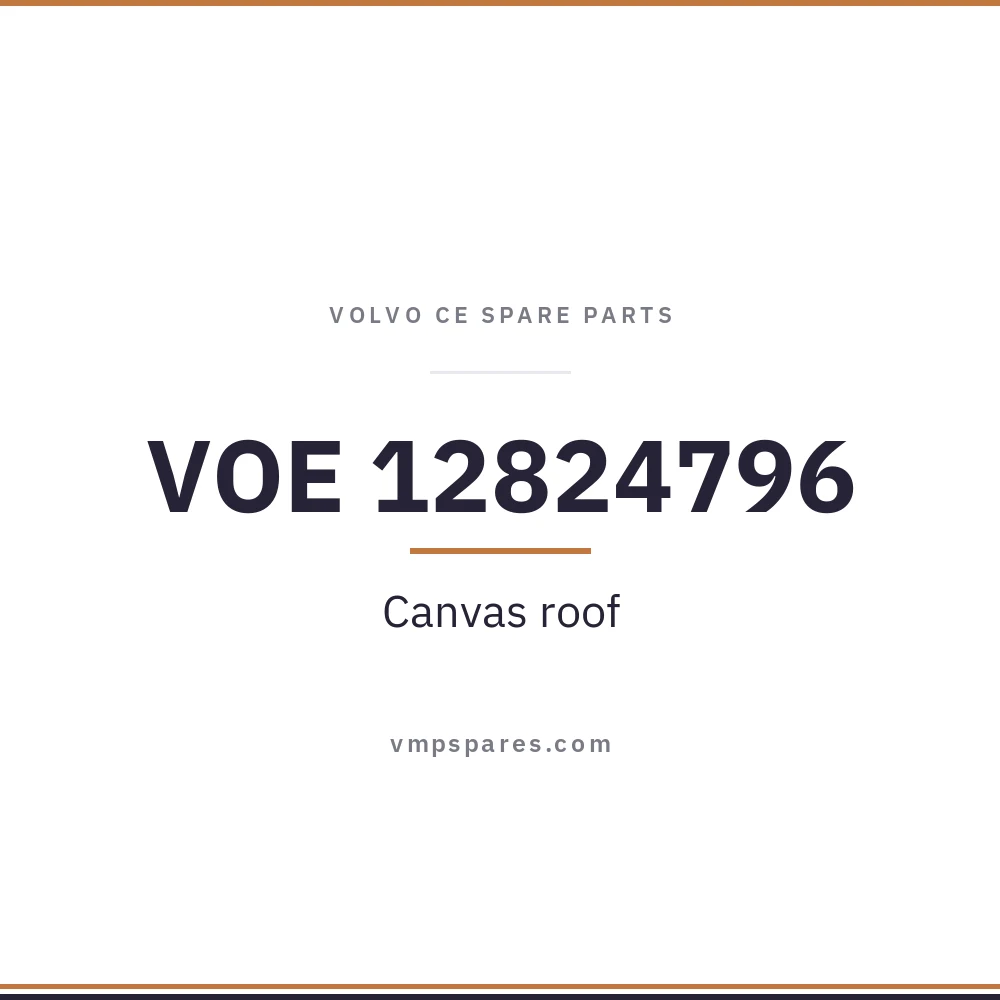 VOE 12824796 – Canvas roof