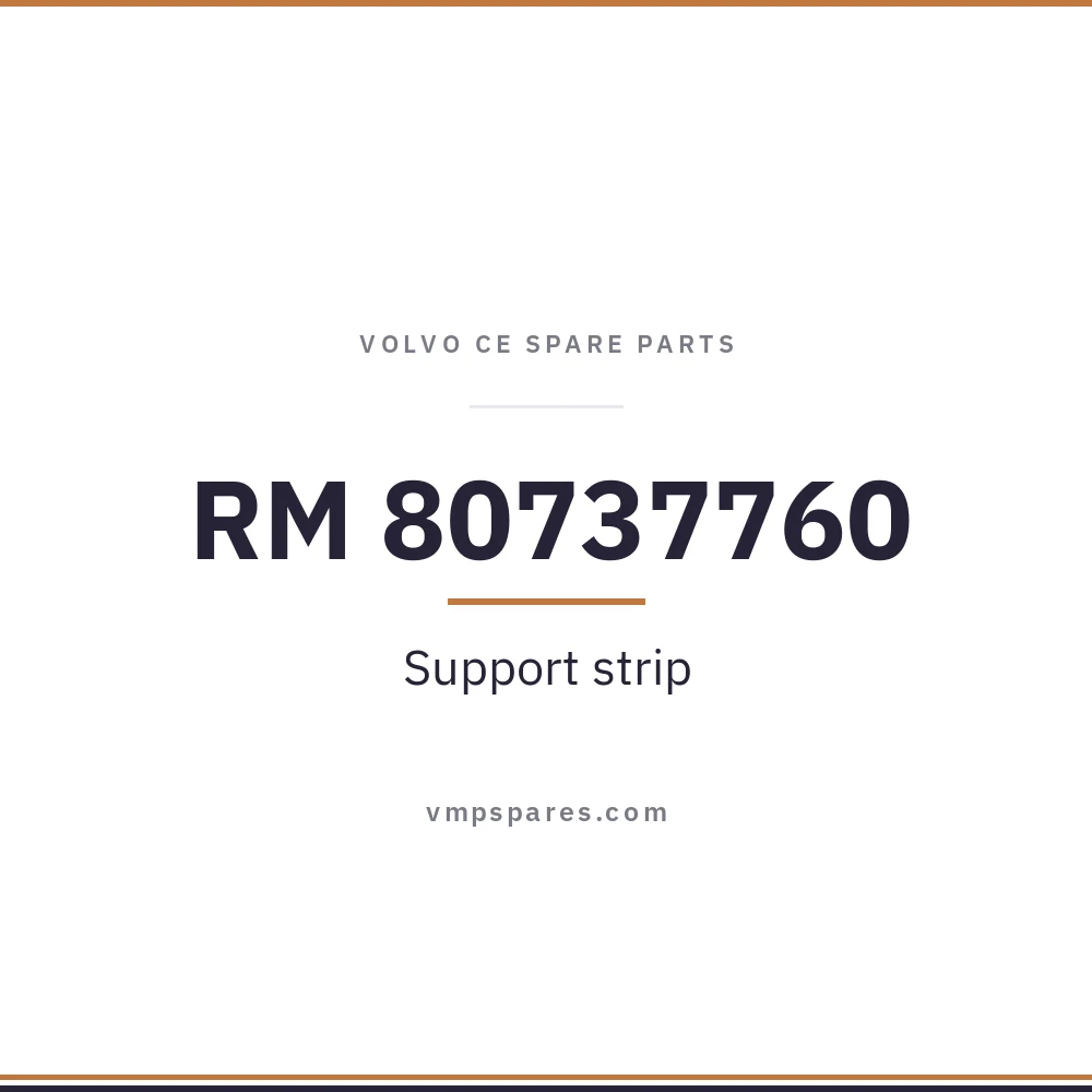 RM 80737760 – Support strip