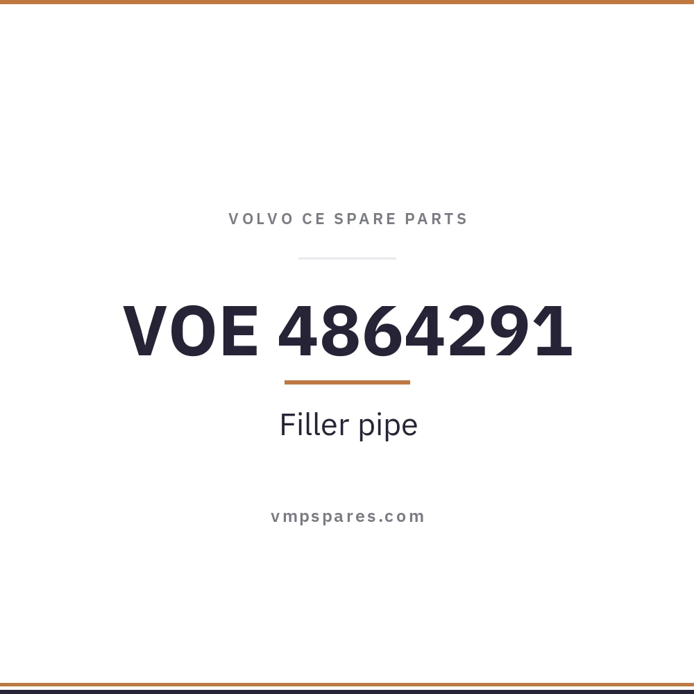 VOE 4864291 – Filler pipe