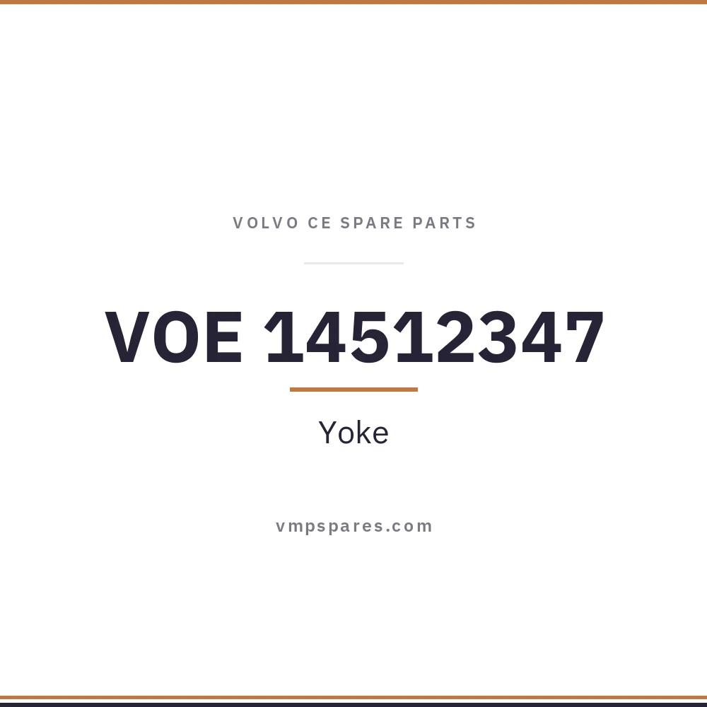 VOE 14512347 – Yoke