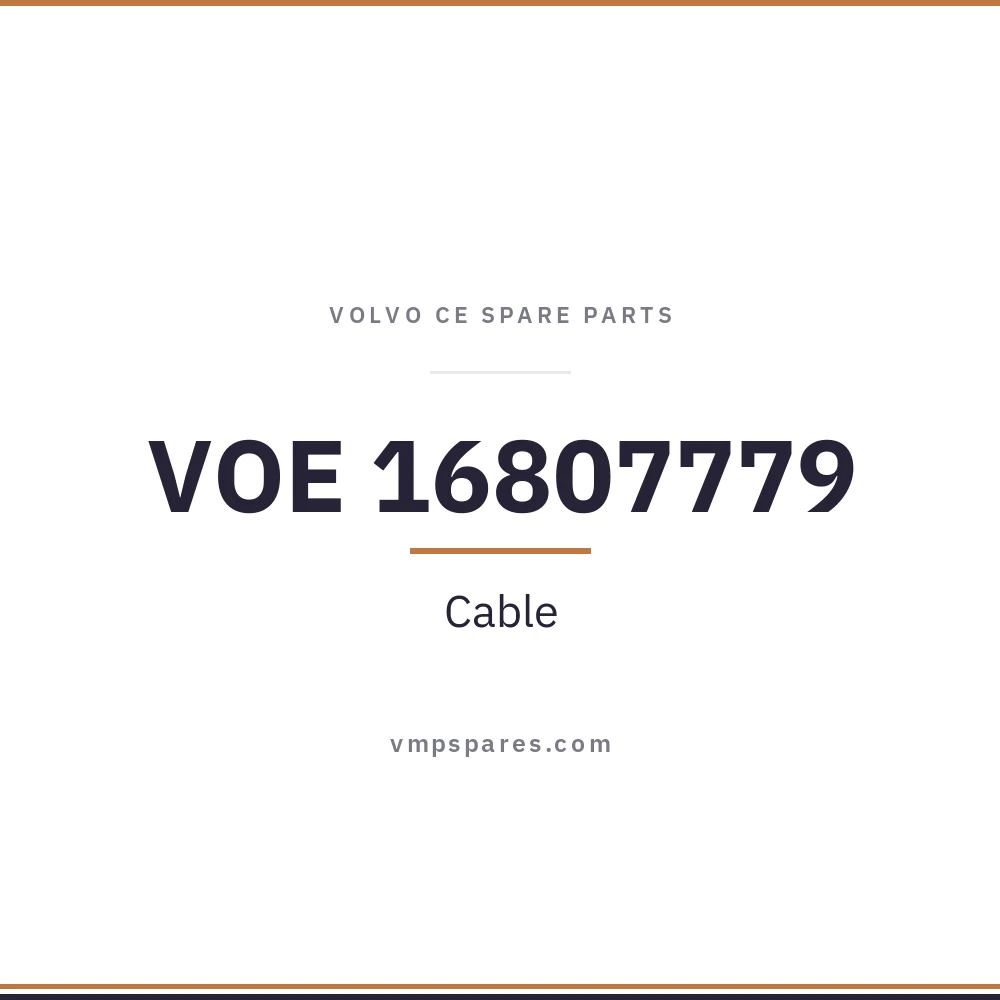 VOE 16807779 – Cable
