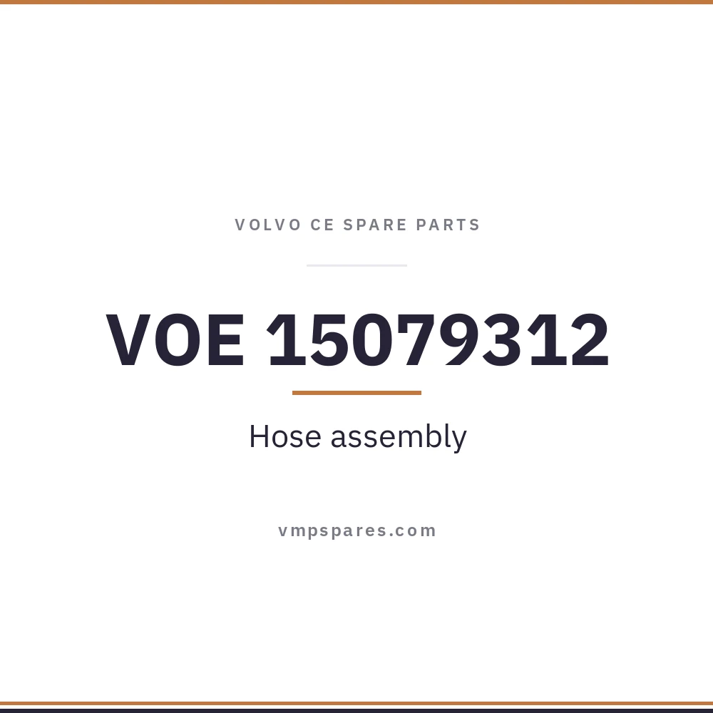 VOE 15079312 – Hose assembly