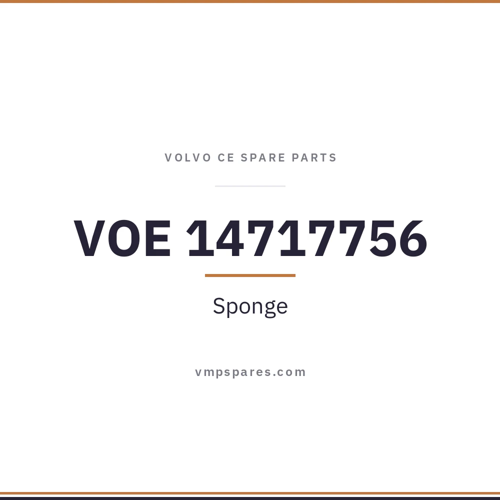 VOE 14717756 – Sponge
