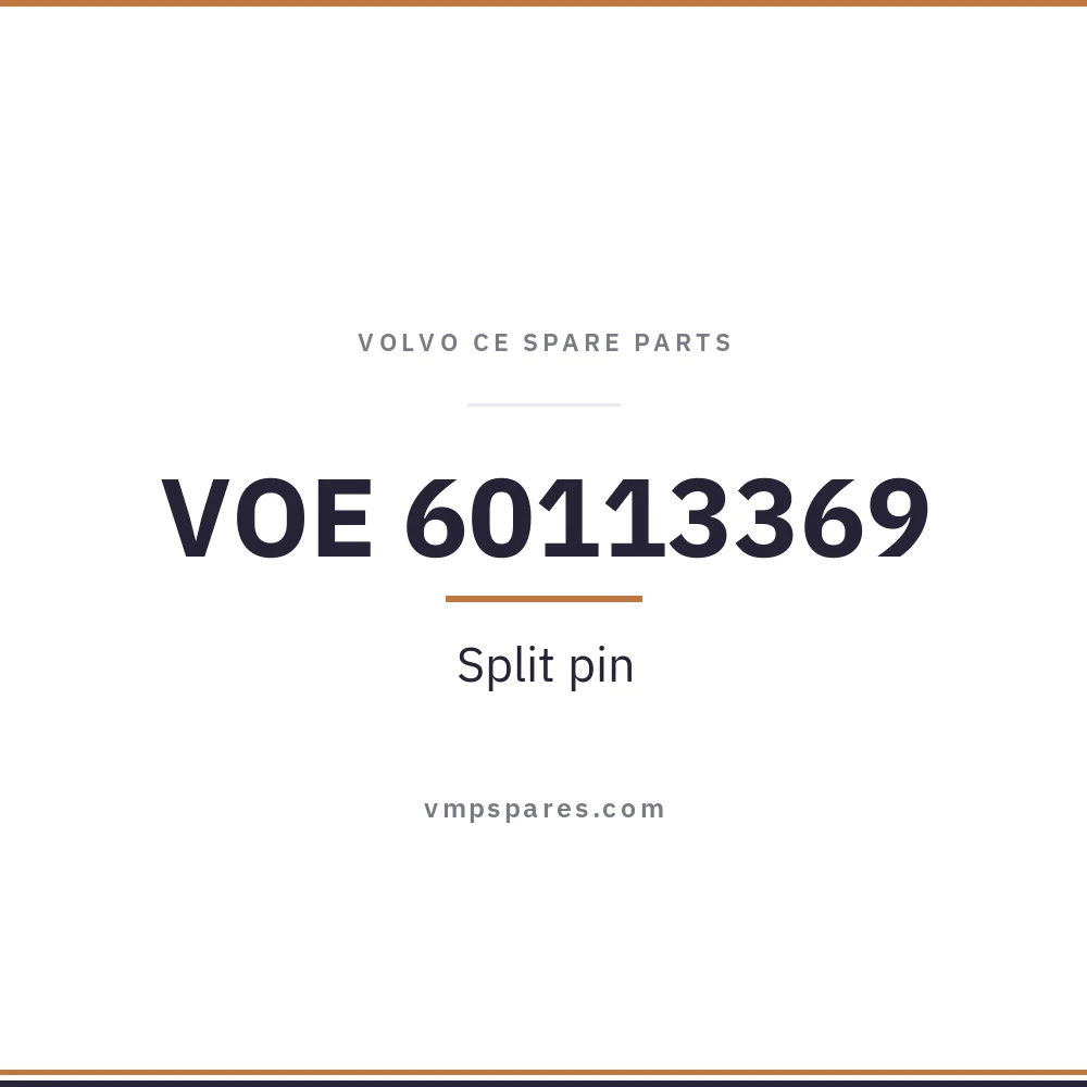VOE 60113369 – Split pin
