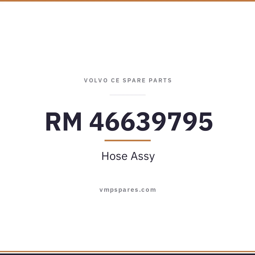 RM 46639795 – Hose Assy