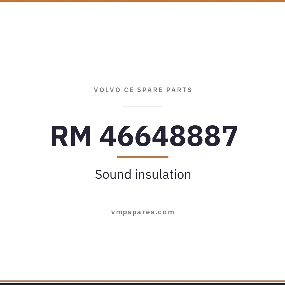 RM 46648887 – Sound insulation