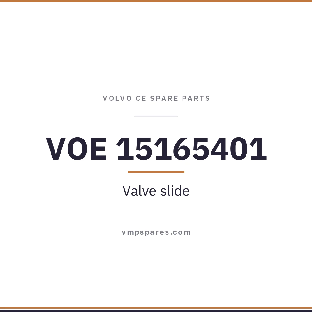 VOE 15165401 – Valve slide