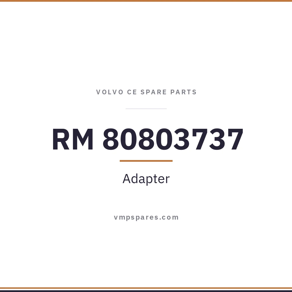 RM 80803737 – Adapter