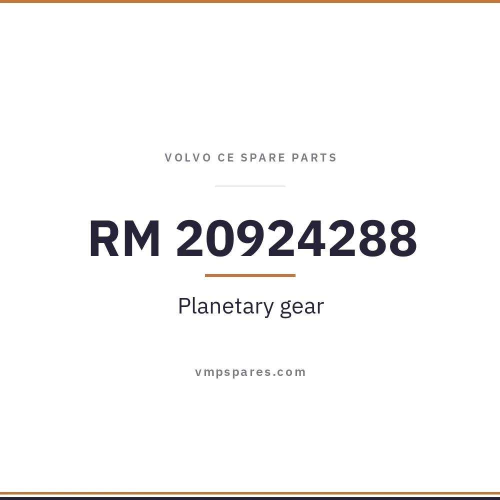 RM 20924288 – Planetary gear