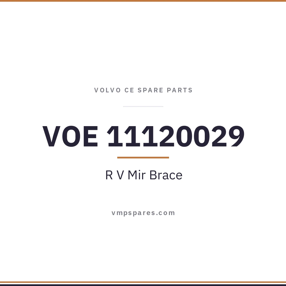 VOE 11120029 – R V Mir Brace