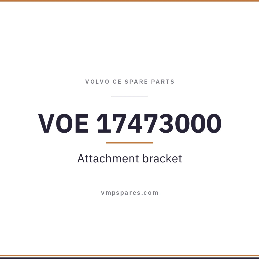 VOE 17473000 – Attachment bracket