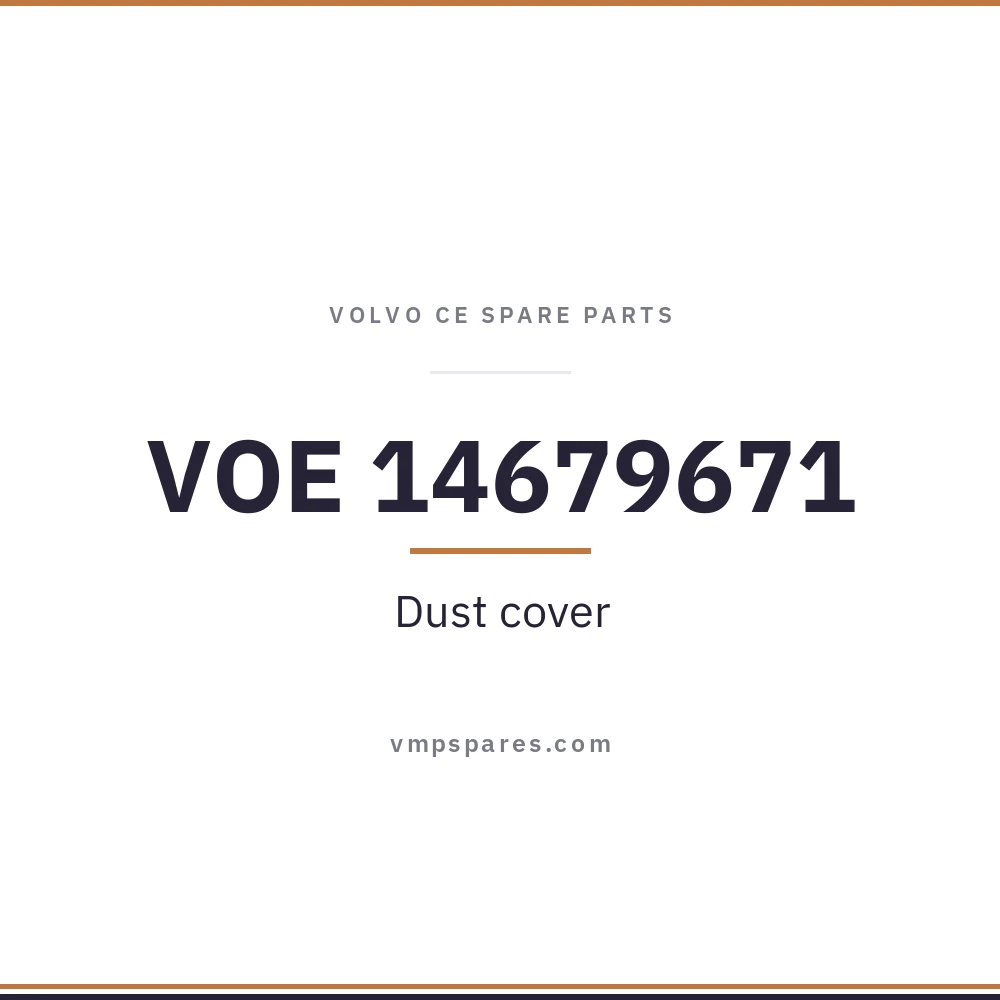 VOE 14679671 – Dust cover