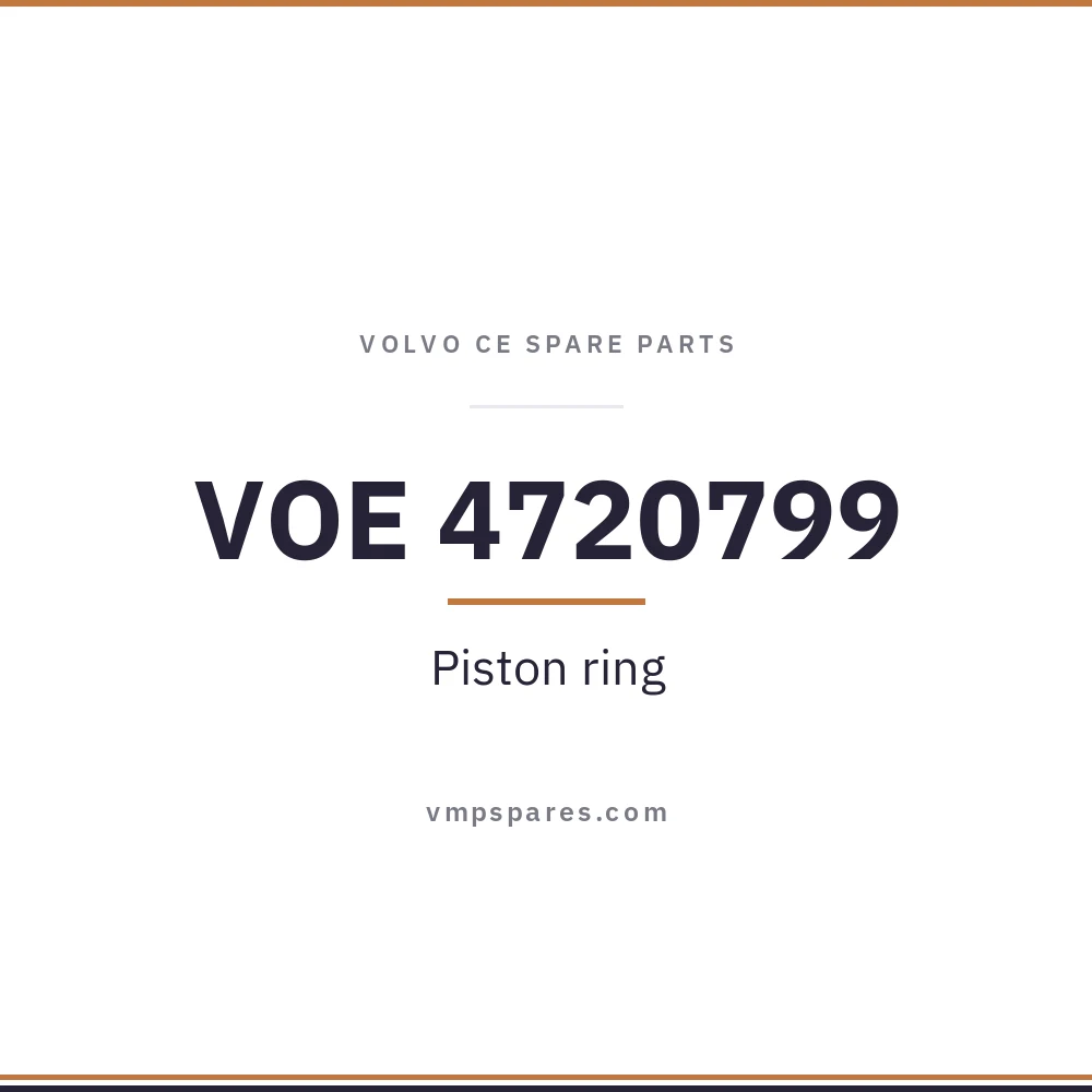 VOE 4720799 – Piston ring