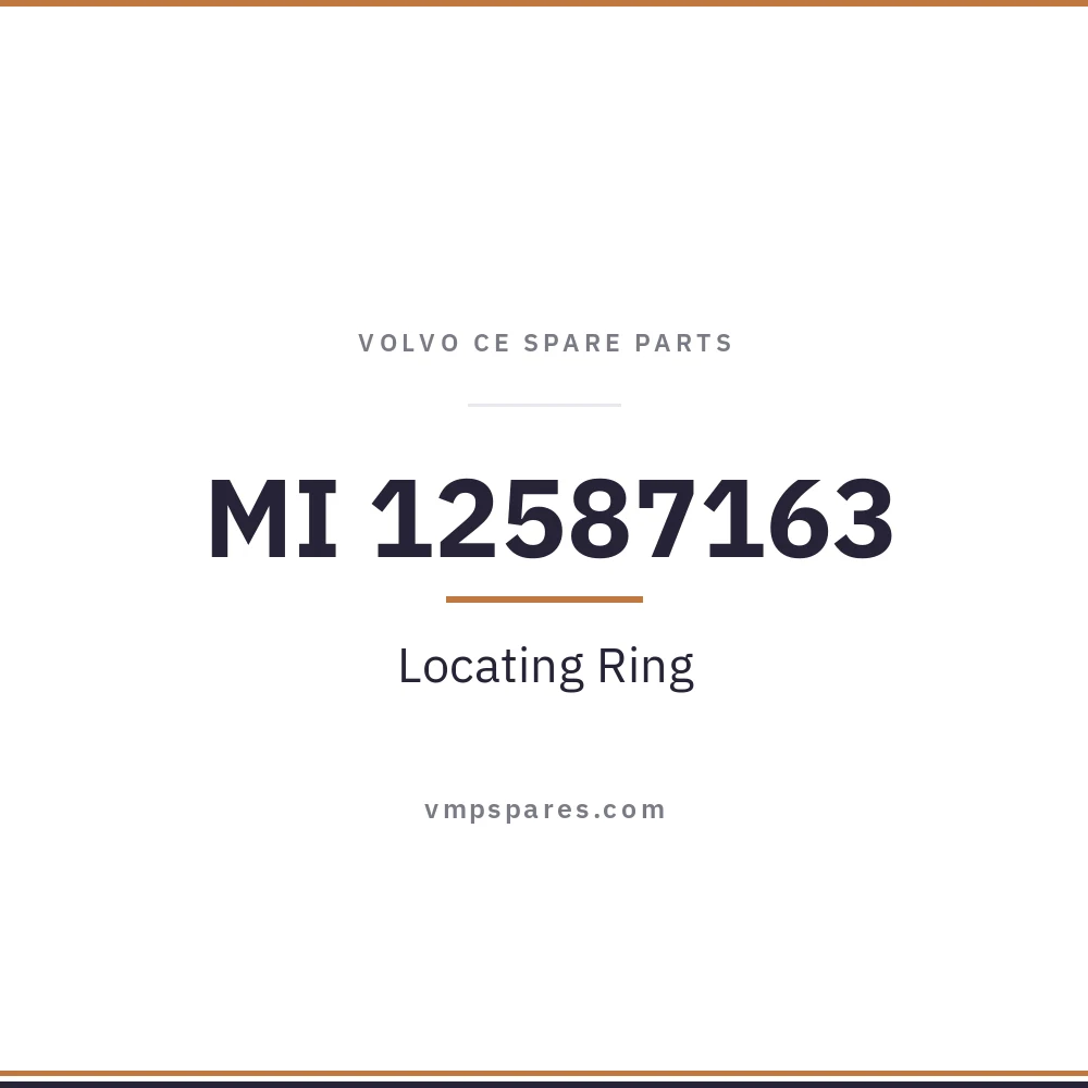 MI 12587163 – Locating Ring