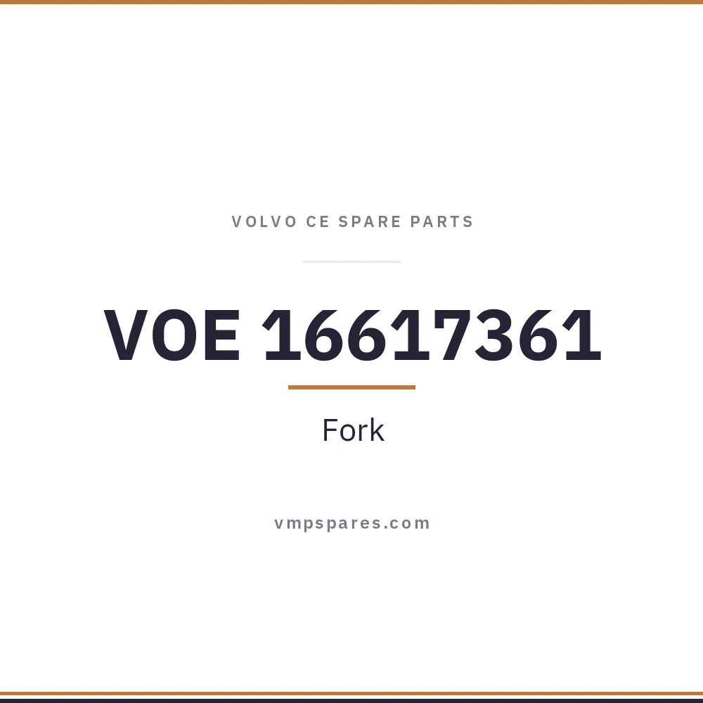 VOE 16617361 – Fork