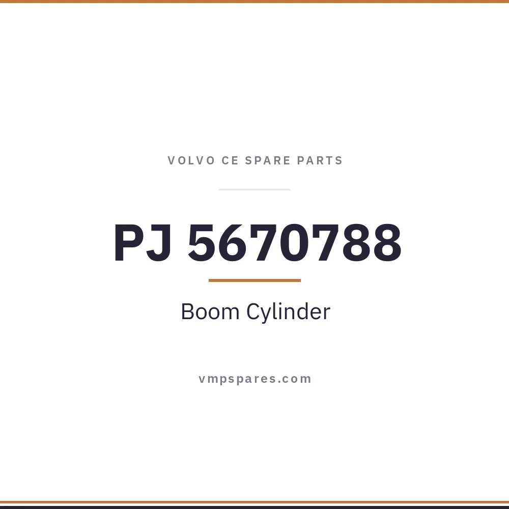 PJ 5670788 – Boom Cylinder