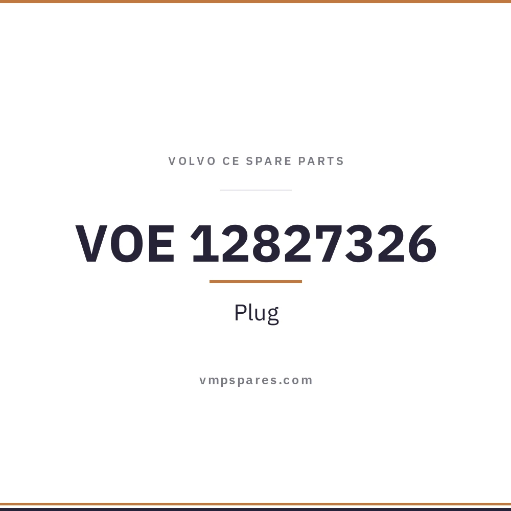 VOE 12827326 – Plug