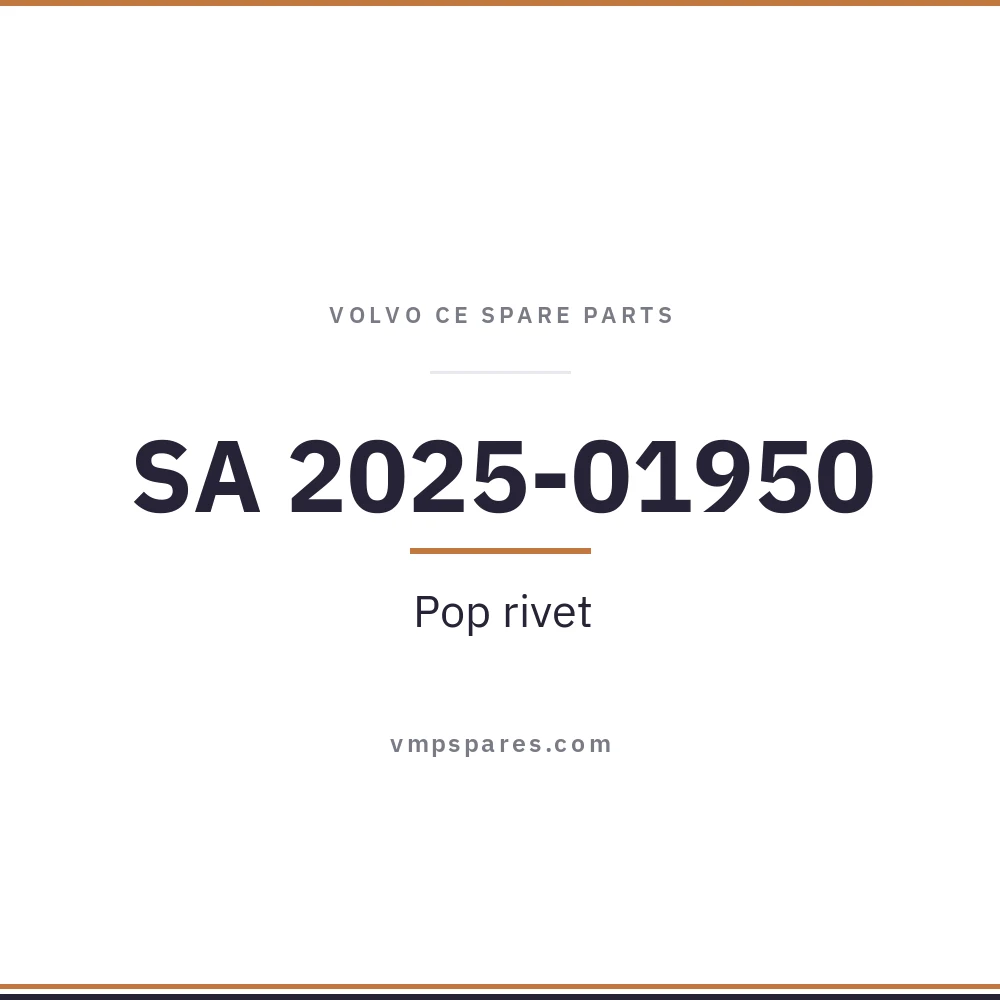 SA 2025-01950 – Pop rivet