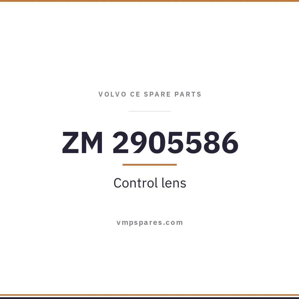 ZM 2905586 – Control lens