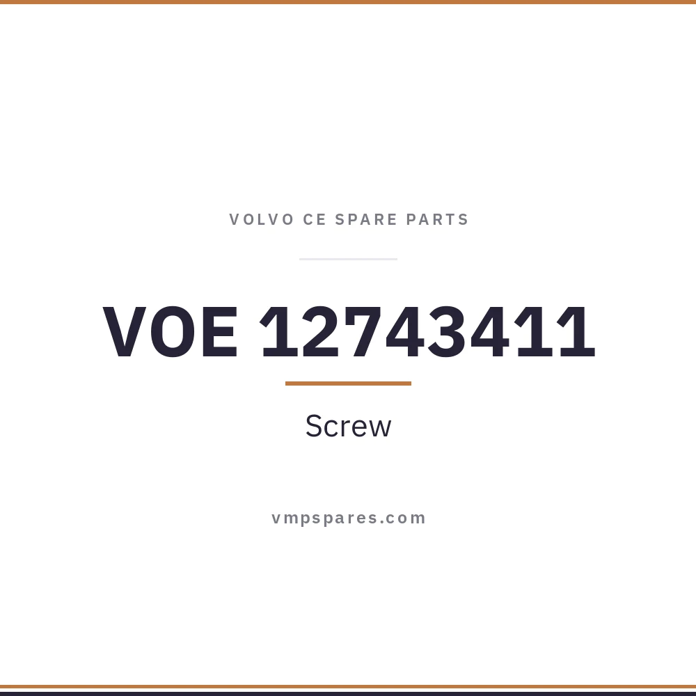 VOE 12743411 – Screw