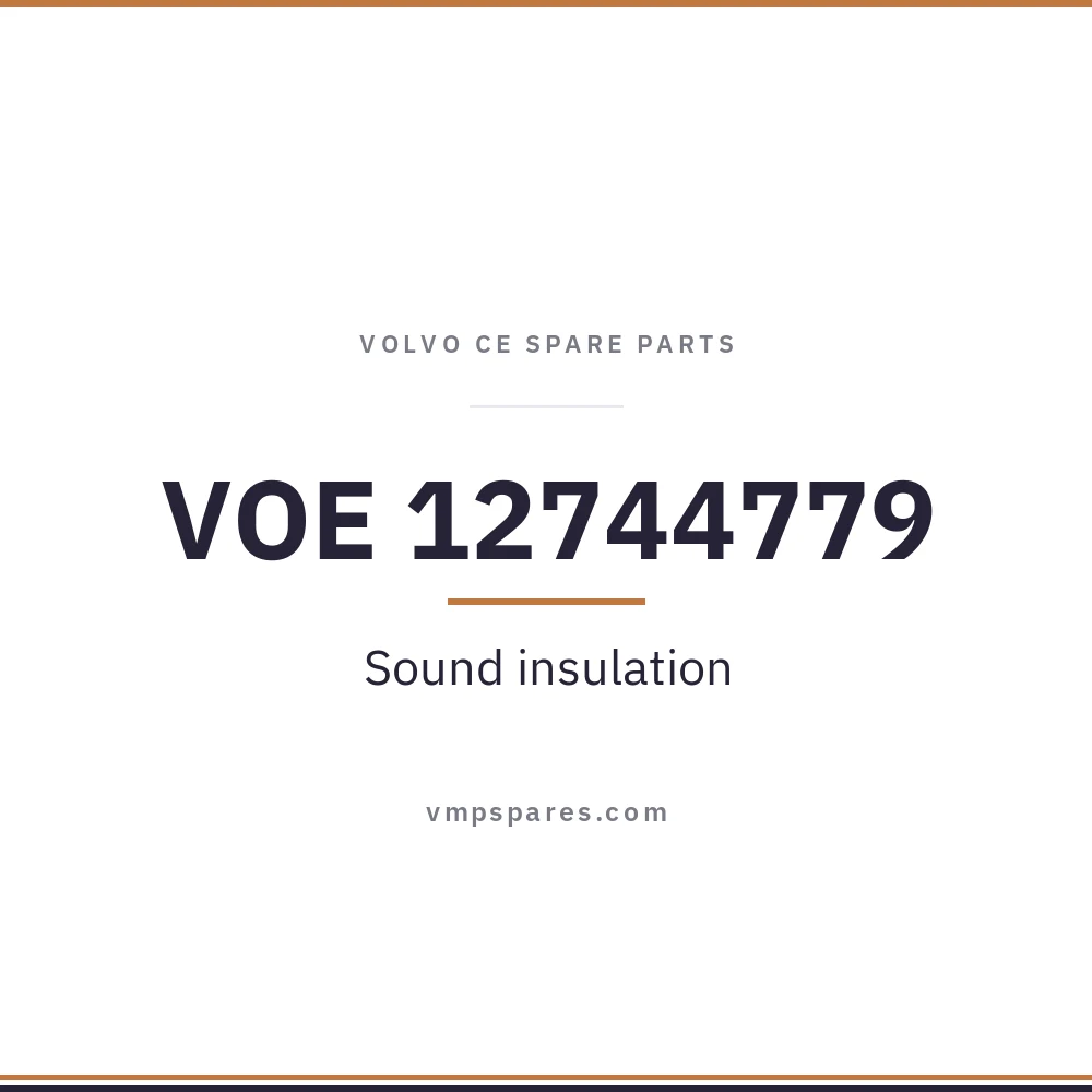 VOE 12744779 – Sound insulation