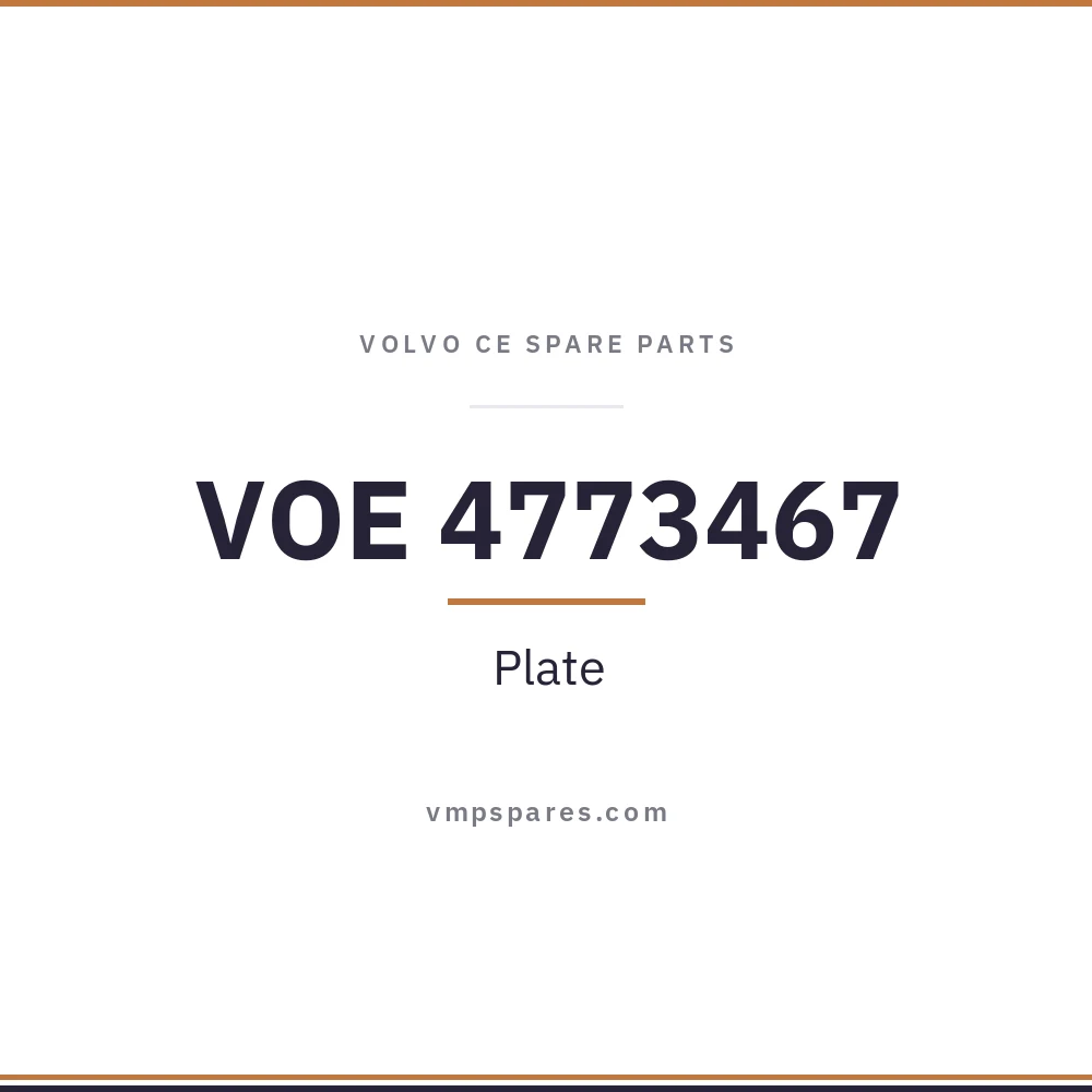 VOE 4773467 – Plate