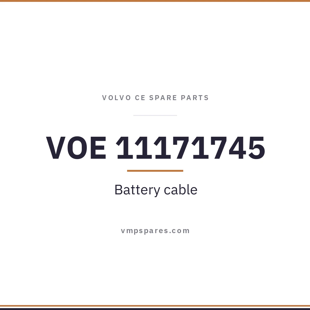 VOE 11171745 – Battery cable