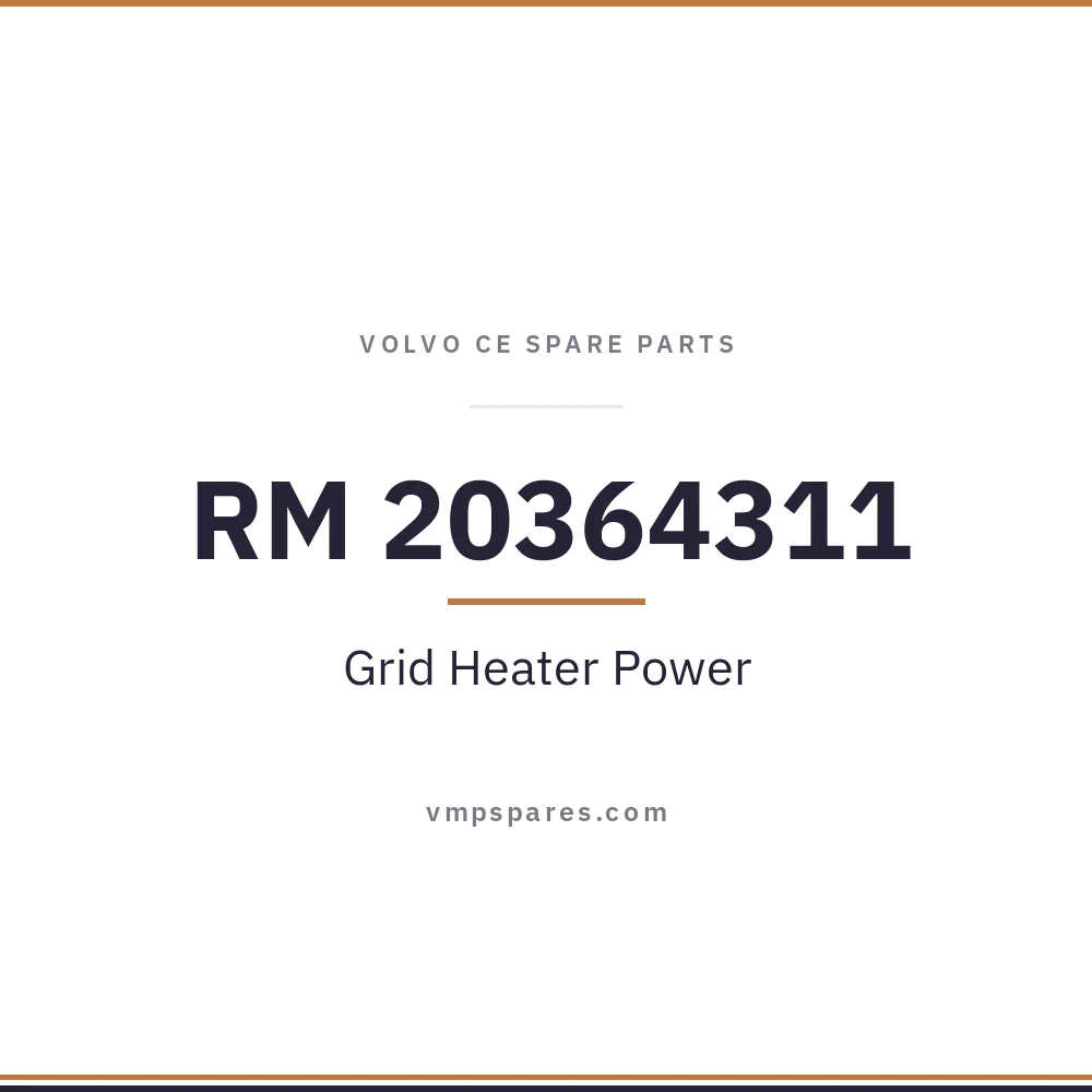RM 20364311 – Grid Heater Power