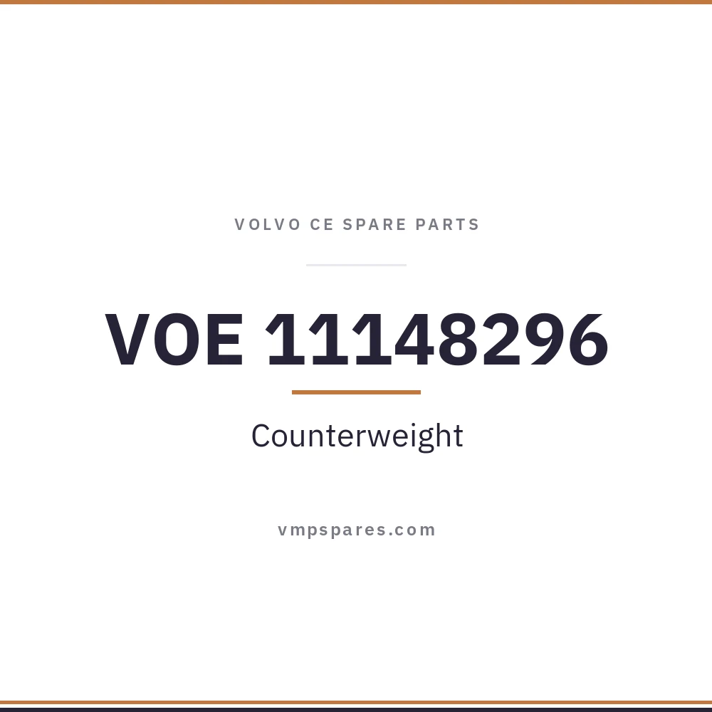 VOE 11148296 – Counterweight