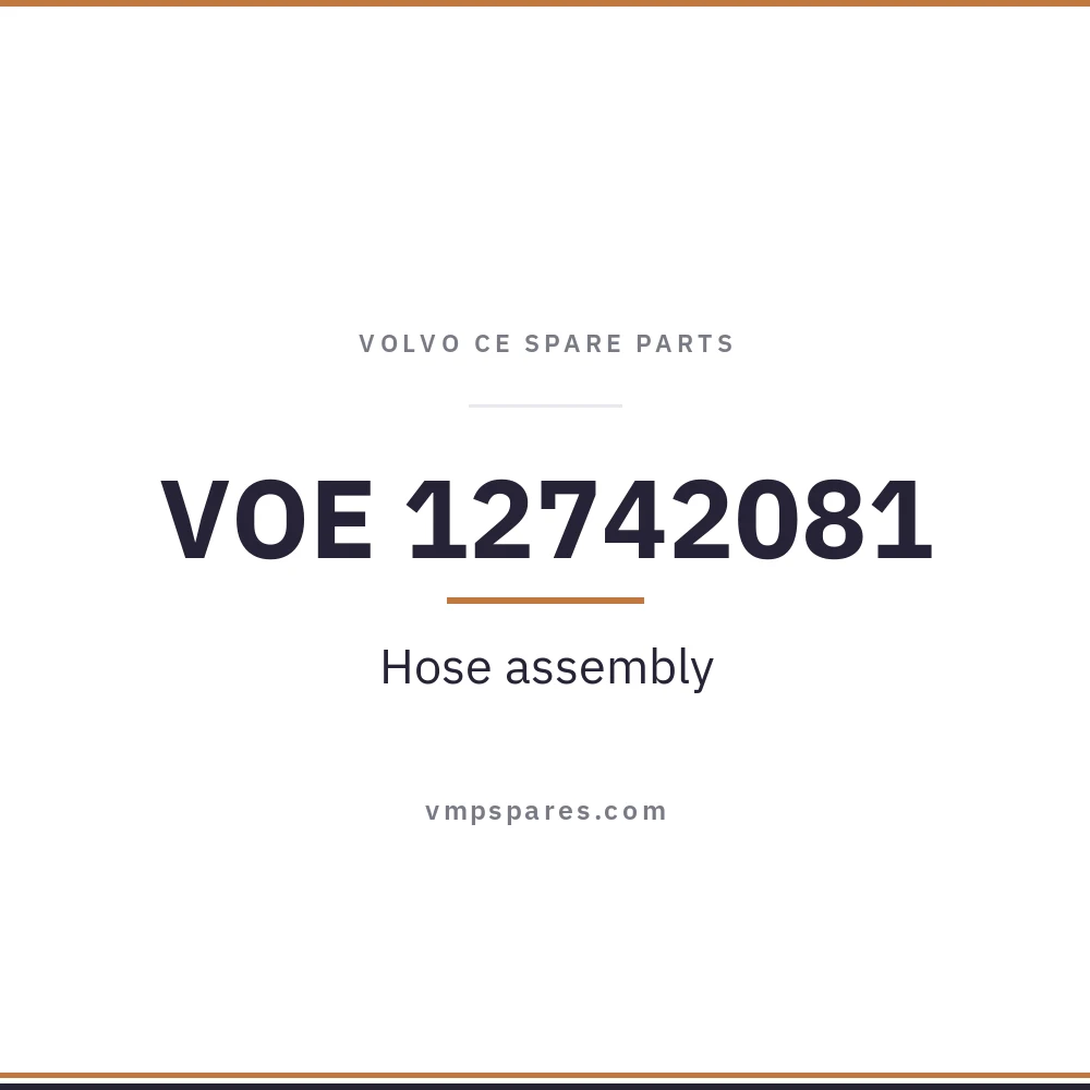 VOE 12742081 – Hose assembly