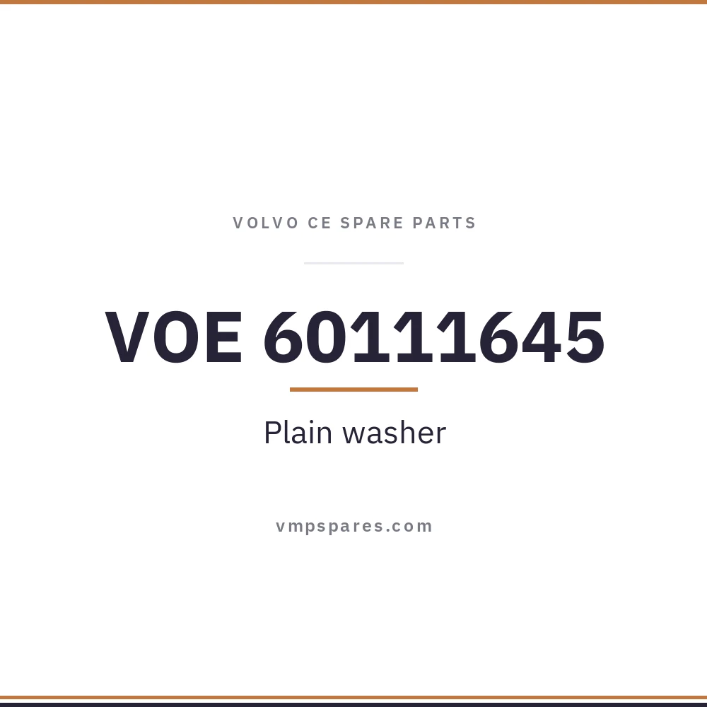 VOE 60111645 – Plain washer