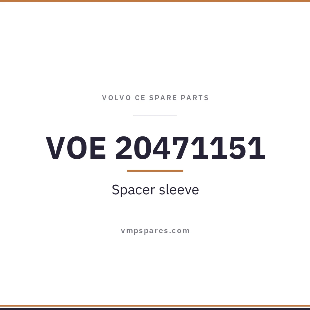VOE 20471151 – Spacer sleeve