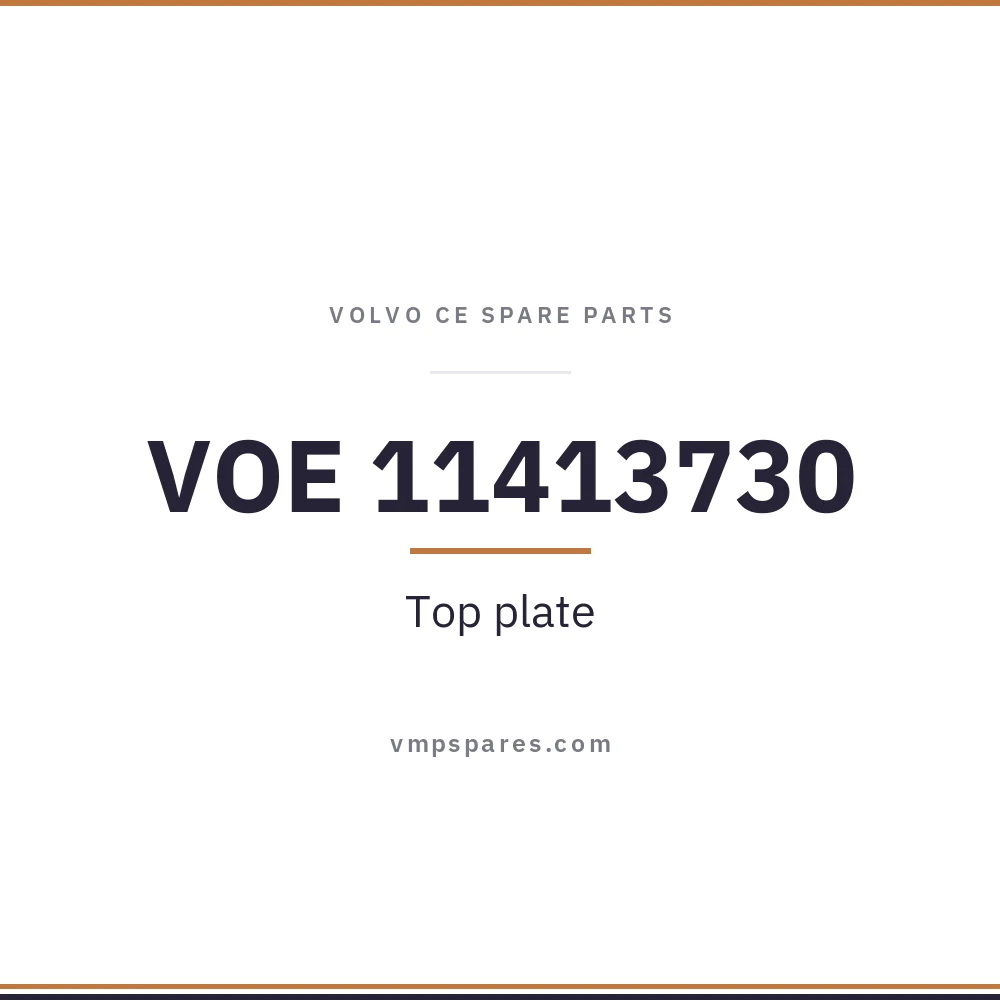 VOE 11413730 – Top plate