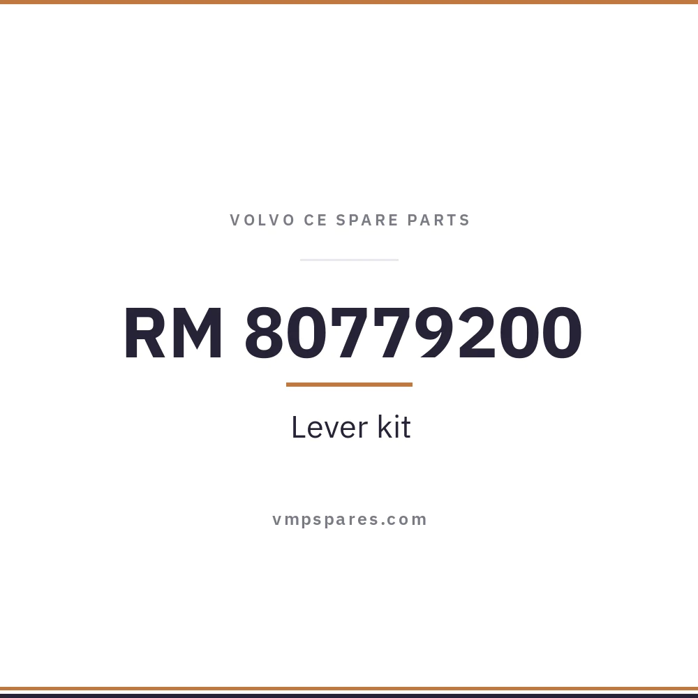 RM 80779200 – Lever kit