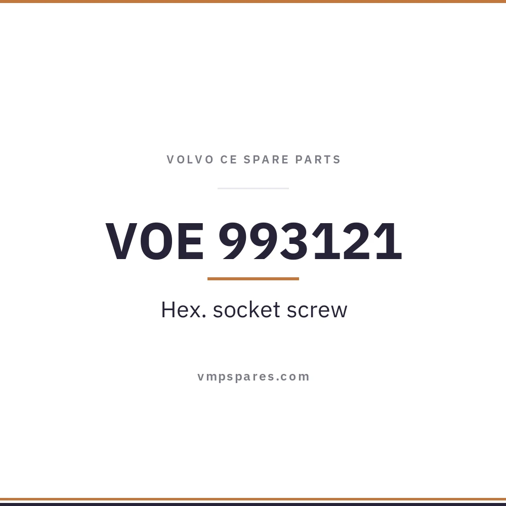 VOE 993121 – Hex. socket screw