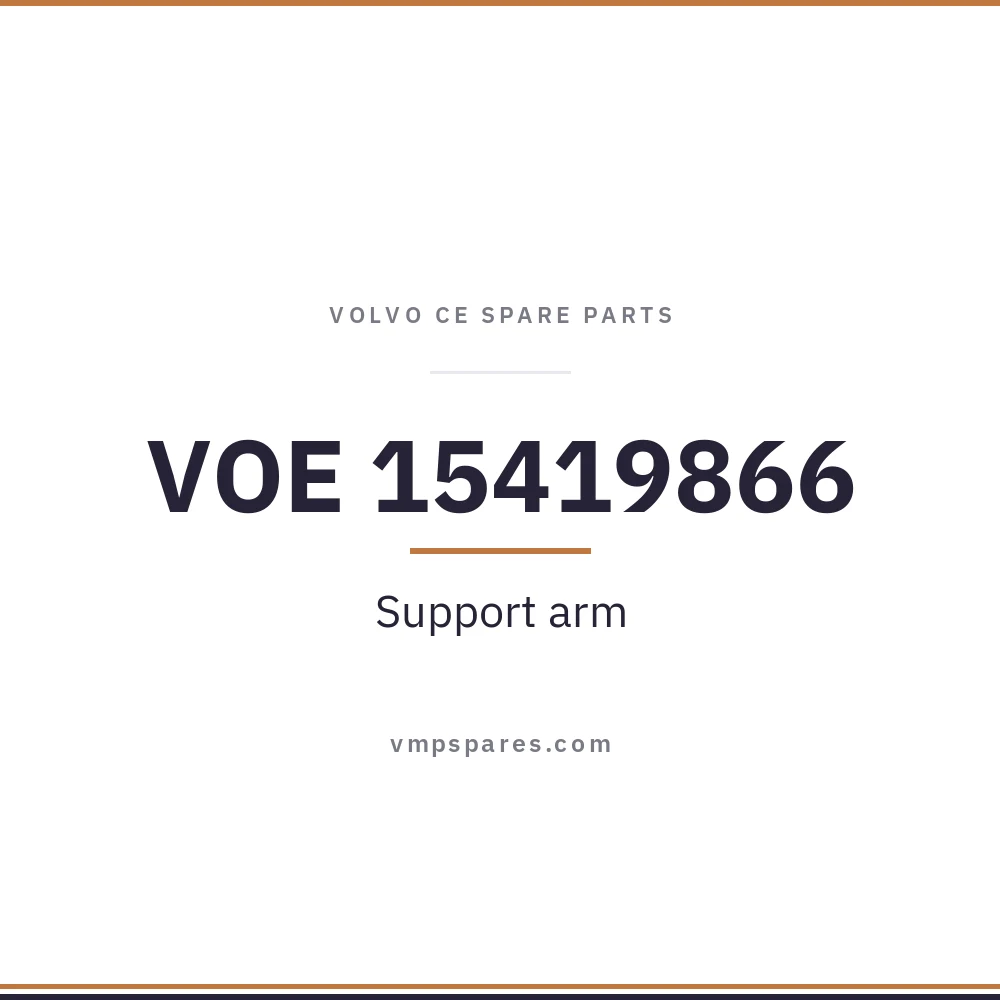 VOE 15419866 – Support arm