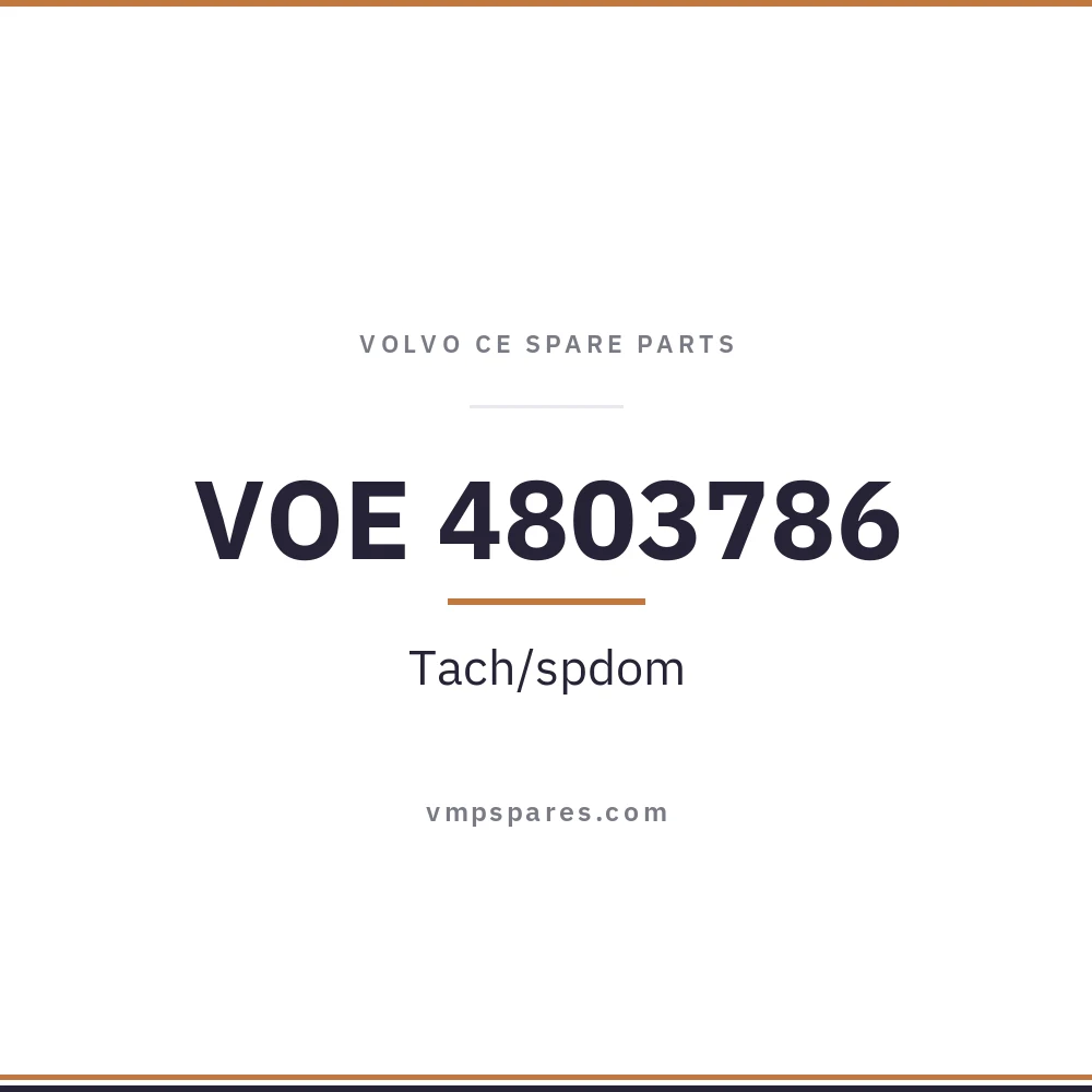 VOE 4803786 – Tach/spdom