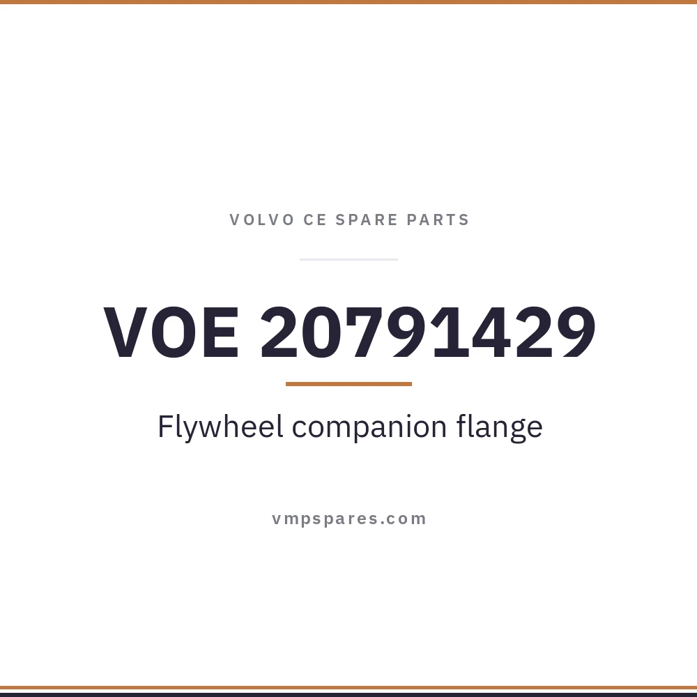 VOE 20791429 – Flywheel companion flange