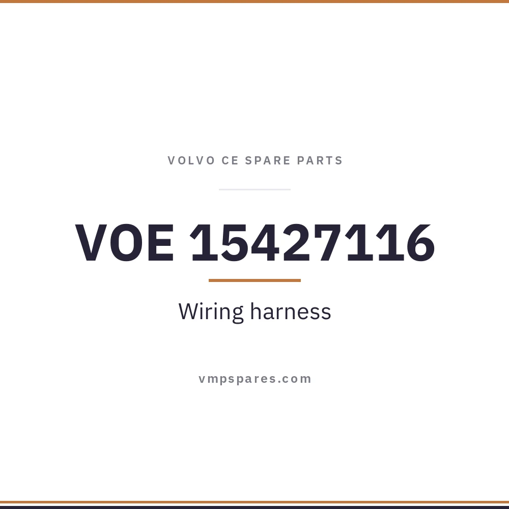 VOE 15427116 – Wiring harness