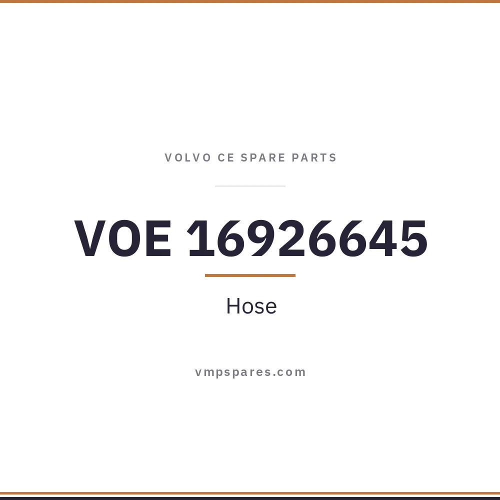 VOE 16926645 – Hose