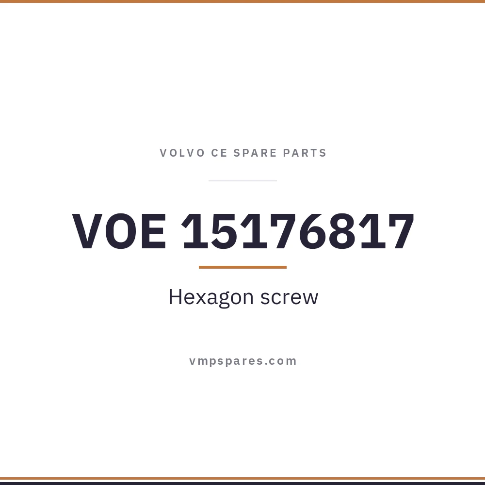 VOE 15176817 – Hexagon screw