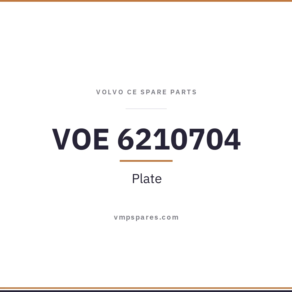 VOE 6210704 – Plate