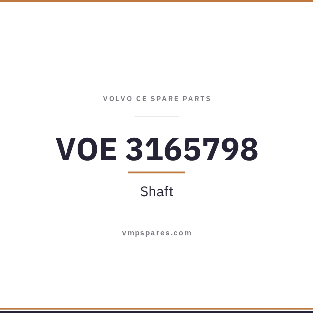 VOE 3165798 – Shaft